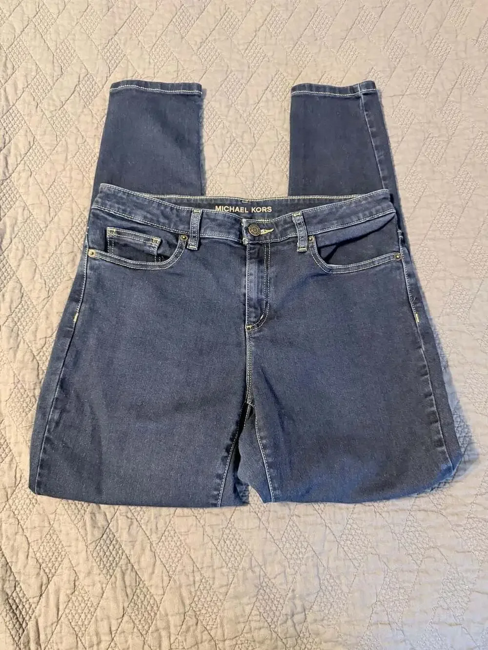 Michael Kors Women's Dark Wash Skinny Jeans Size 10